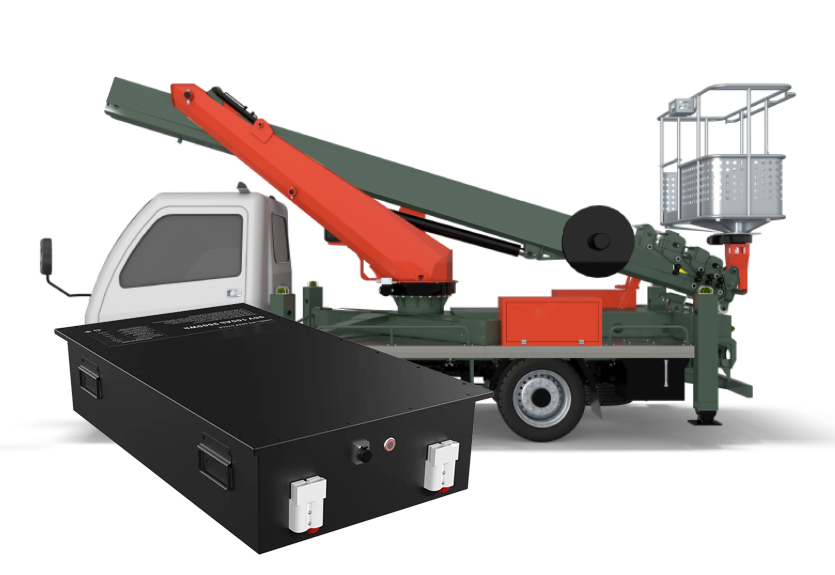 último caso de la compañía sobre 72V280AH Lithium Battery System Solution for Industrial Aerial Work Platform