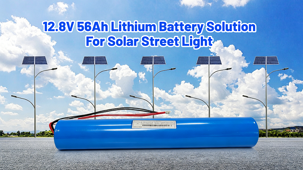 último caso de la compañía sobre 12.8V 56AH Lithium Battery Soution for Solar Street Light for Saudi Arabia