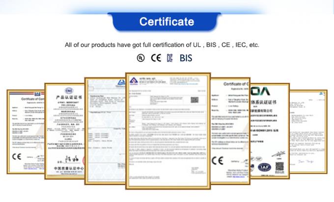 Estructura estable ternaria de la batería de litio 2P14S 48V 25Ah para EV