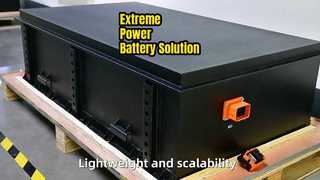 Batería de litio 614V100AH