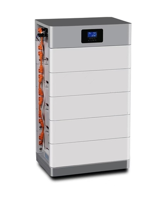 All In One Lifepo4 Lithium Battery Rechargeable 100Ah 5KW 15KW 30KW built-in Inverter BMS For Solar System UL CE