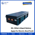 OEM ODM LiFePO4 lithium battery pack 96v 300ah Lifepo4 Battery for boat marine EV Battery Pack Electric Boat/Yacht