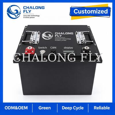 OEM Custom LiFePO4 Battery with Smart BMS and Metal Enclosure for DC Scissor Lift and Aerial Work Platform