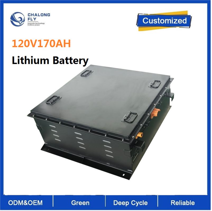 120V 170Ah High Power Output Waterproof Marine Lithium Battery LiFePO4 Battery Pack for Boats