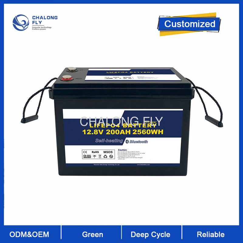 12V 400Ah LiFePO4 RV Battery with 5120Wh High Capacity 6000+ Cycle Life and IP67 Waterproof for Off Grid Camping