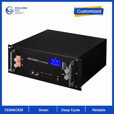 Hogar apilable del ODM del OEM de la batería de litio Lifepo4 48V 100AH 200AH del almacenamiento de energía solar del hogar del poder de batería de la rejilla
