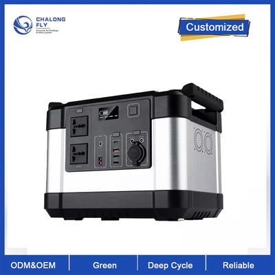 Generador portátil de la energía 2000WElectricity de la Sistema Solar de la central eléctrica del ODM 500W del OEM de la batería de litio Lifepo4 1000W al aire libre