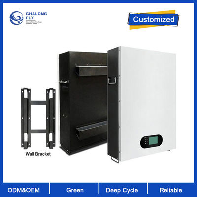 Batería de litio LiFePO4 48V 100AH 200AH 300AH de respaldo para el hogar Batería de iones de litio Batería de almacenamiento de energía solar personalizada