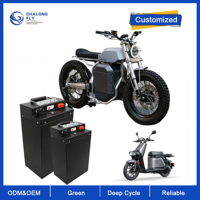 Batería de litio LiFePO4 OEM ODM 60V 72V 60AH 80AH 120AH Batería de scooter eléctrico mayorista 80AH 100AH Batería de iones de litio