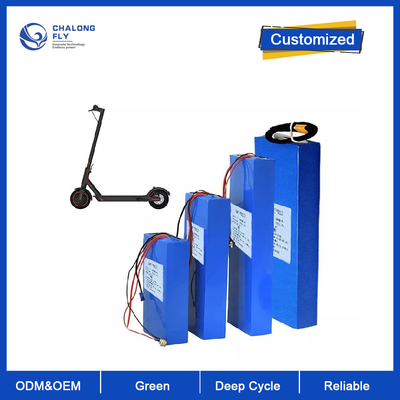 ODM de encargo del OEM de la batería de litio de la batería Lifepo4 36V 48V 72V 18650 baterías recargables para las vespas de la E-bici