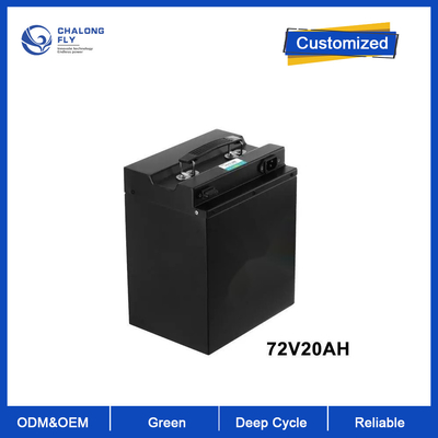 Litio de encargo Ion Battery LiFepo4 de la batería 72V 20ah 80ah para la motocicleta eléctrica de la vespa de motor de 1000W ~5000W