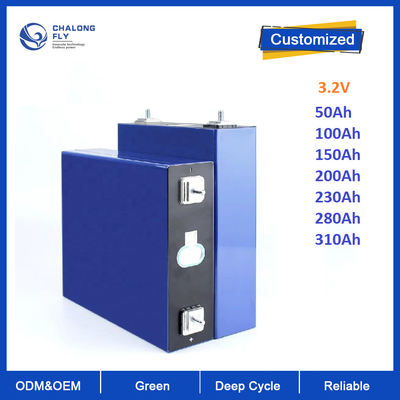 3.2V batería eléctrica profunda recargable de la motocicleta de la vespa de la batería de litio del ciclo 100ah 206ah 280ah 302ah lifepo4