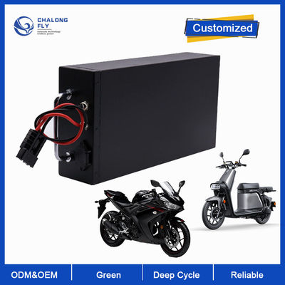 Batería de litio LiFePO4 60V 72V 96V Batería de litio 30AH 40AH 60AH 80AH 150AH para motocicleta eléctrica / silla de ruedas