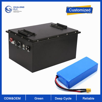 Batería de litio LiFePO4 48V 60V 72V 30AH 60AH 100AH Batería de iones de litio personalizada recargable para motocicleta eléctrica / silla de ruedas eléctrica