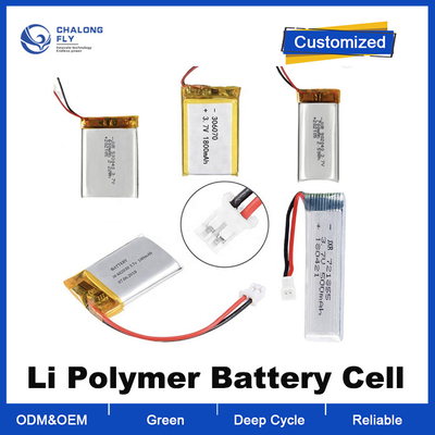 Baterías recargables del litio del Li-ion del ODM LiFePO4 3.7v 150mah 350mah 750mah 1000mah 1200mah 2000mah del OEM