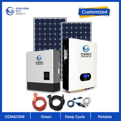 OEM ODM Sistema de energía solar para el hogar Energía de la pared Lifepo4 batería de litio 5Kw 7Kw 10Kw 20kw paquetes de baterías de litio