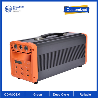 OEM ODM Batería de litio LiFePO4 700W-UPS Banco de energía para campamento al aire libre Estación de carga rápida Batería de litio