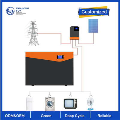 Batería eléctrica solar de la motocicleta de Ion Battery Pack 48V 100Ah 200Ah del litio de la batería de litio del ODM lifepo4 del OEM