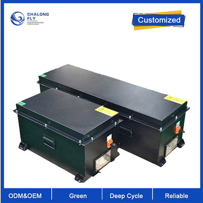OEM ODM LiFePO4 batería de litio RV Camper Batería 4800Wh 12V 100Ah Batería de iones de litio Paquetes de baterías de litio personalizados