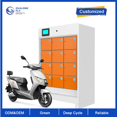 La batería del ODM LiFePO4 220V 3200W IP54 del OEM que intercambiaba la estación con la función la alarma de incendio modificó para requisitos particulares