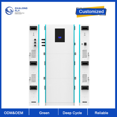 OEM ODM Batería de litio LiFePO4 Sistema de almacenamiento Batería de litio apilada de 48V 100AH200AH Paquetes de baterías de litio personalizados