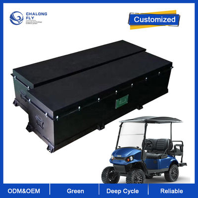 Batería del carro de golf del ODM 48V 150AH 200AH del OEM de la batería del vehículo eléctrico de la batería de litio LiFePo4 72V para RV/Marine/Forklift