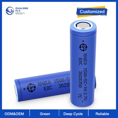 Batería de litio LiFePO4 18650 Batería 3.7V 2000mah 2600mah 3400mah 3600mah Batería recargable OEM ODM Batería de iones de litio