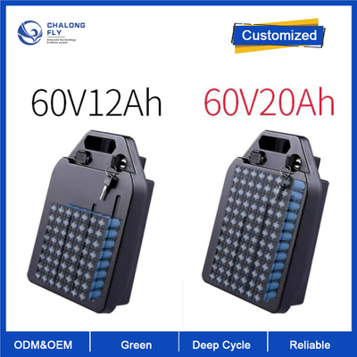 OEM/ODM Acceptable Batería extraíble para scooter eléctrico personalizada 36v 48v 60v 72v 96v LiFePO4 Batería de litio para scooter eléctrico