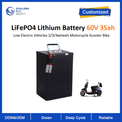 Vehículos eléctricos bajos 2 de la batería de litio Lifepo4 60V 35ah bici 20ah 40ah de la vespa de la motocicleta 3 4wheels
