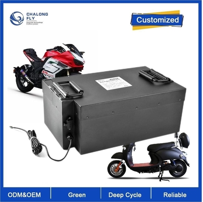 48/60/72V LiFePO4 Lithium Iron Phosphate Battery Rechargeable Battery For Electric Scooter Motorcycle Bikes