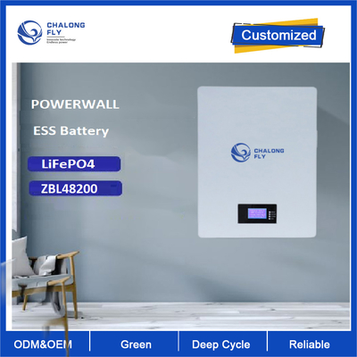 Powerwall 200Ah 10KW Lifepo4 Batería recargable montada en la pared para el sistema de almacenamiento de energía solar