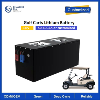 OEM 60V Litio LiFePO4 OEM Power Battery Pack con montacargas AGV RGV Golf Cart Robot Motocicletas Scooter con 6000 ciclos