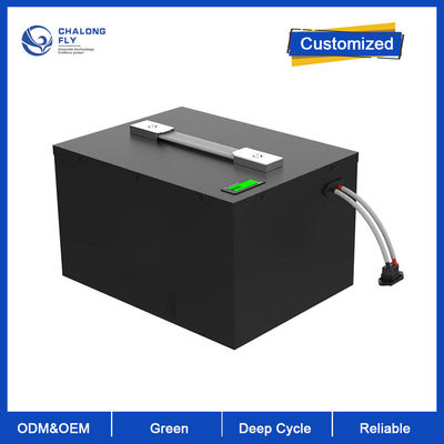 Batería de litio LiFePO4 OEM ODM Batería de iones de litio Pack eléctrico de montacargas 48V 60V 72V Triciclo eléctrico