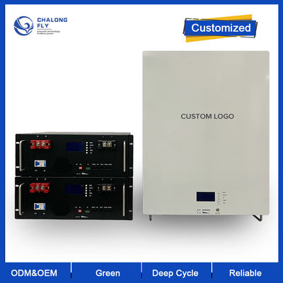 Batería de litio LiFePO4 Almacenamiento de energía solar para el hogar 48V 5Kwh 7Kwh 10Kwh 100Ah 200Ah