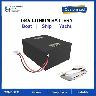 CLF OEM ODM LiFePO4 144V 300AH Barco eléctrico personalizado Nave Yacht Batería de litio Packs de iones de litio prismáticos LFP