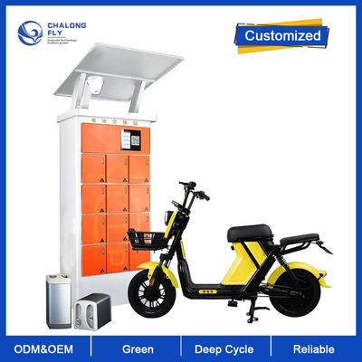 OEM ODM gabinete público de carga Estación de intercambio de baterías para motocicleta e-Bike scooter