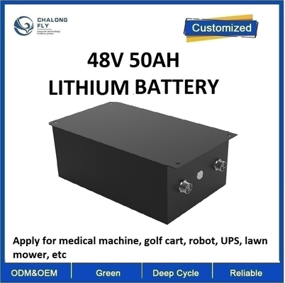 CLF OEM 48V 50AH paquetes de baterías de hierro de litio para máquinas médicas e instrumentos carros de golf robot UPS