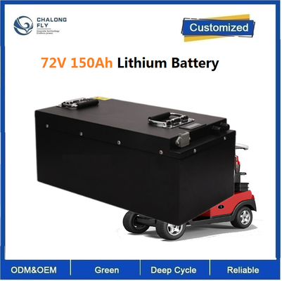 CLF OEM ODM 72V 150Ah LiFePO4 Batería eléctrica para carrito de golf, batería de fosfato de hierro y litio