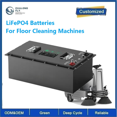 CLF OEM ODM 24V 36V 160AH LiFePO4 Batería de hierro de litio Maquinas de limpieza de suelos Carritos de golf Coches con cargador BMS