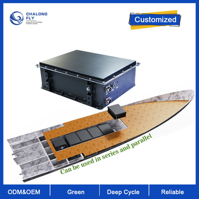 Batería de litio LiFePO4 OEM ODM 60V 72V 96V 120AH 144AH 200AH 300AH Botes de almacenamiento de energía Batería de iones de litio