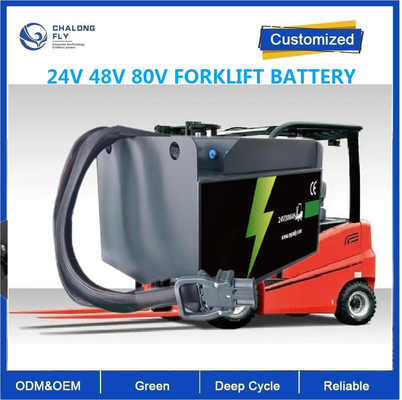 CLF 24V 48V 300Ah 400Ah OEM ODM LiFePO4 Batería de hierro de litio y fosfato paquete de energía para carretillas de golf robot AGV