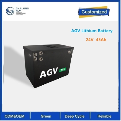 CLF OEM ODM 24V 45Ah carretilla elevadora eléctrica AGV RGV Power Lifepo4 Batería de litio OEM 24V 48V 100Ah 200Ah 300Ah 50Ah