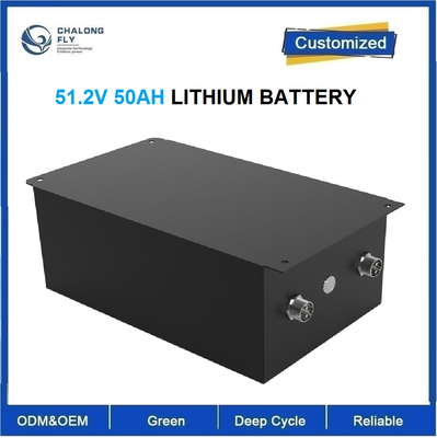 CLF OEM ODM 51.2V 50ah LiFePO4 Batería de hierro de litio Packs de energía Batería para carros de golf eléctricos Barcos marinos Coche