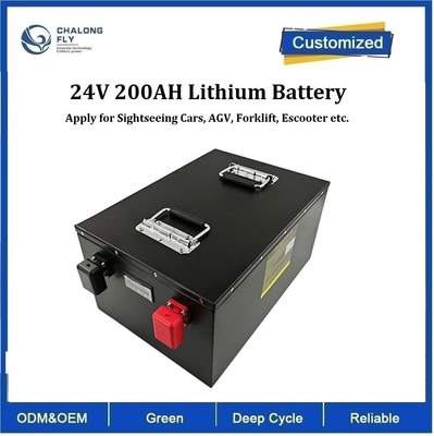 CLF OEM Fósforo de hierro de litio recargable LiFePO4 Batería 100Ah 200Ah 300Ah 400Ah 12V 24V Para vehículos de caravanas
