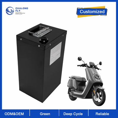 Batería de litio LiFePO4 personalizada 60V 72V Li-Ion Batería de motocicleta eléctrica 300AH 500AH E-Bike / silla de ruedas