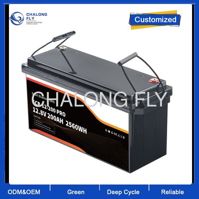 Batería de iones de litio 12V 200Ah sustitución de ácido plomo mayorista OEM ácido plomo para Lifepo4 batería EU stock