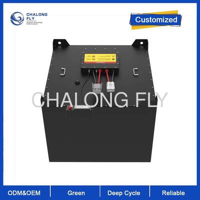 Batería de Litio para Montacargas de 24V 80Ah, Material LiFePO4, Libre de Mantenimiento, Alta Seguridad y Larga Vida Útil para Montacargas Industriales
