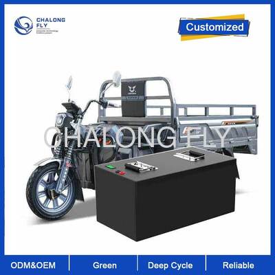 Batería de litio de 60V 45Ah para carrito de golf eléctrico con tecnología LiFePO4 resistente al frío y larga vida útil