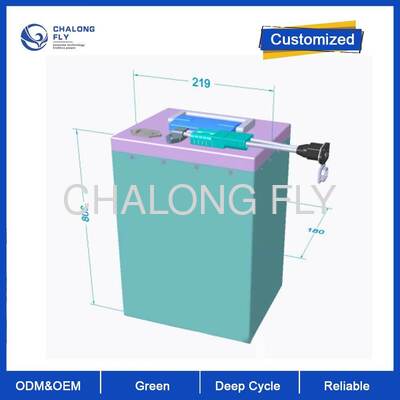 Batería 72V 32Ah LiFePO4 con protección impermeable IP67 y vida útil de 2000 ciclos para vehículos eléctricos de dos ruedas