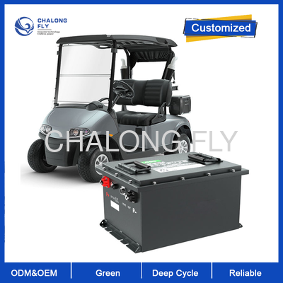 Batería de carrito de golf LiFePO4 de 48V 150Ah con más de 6000 ciclos y protección impermeable IP65